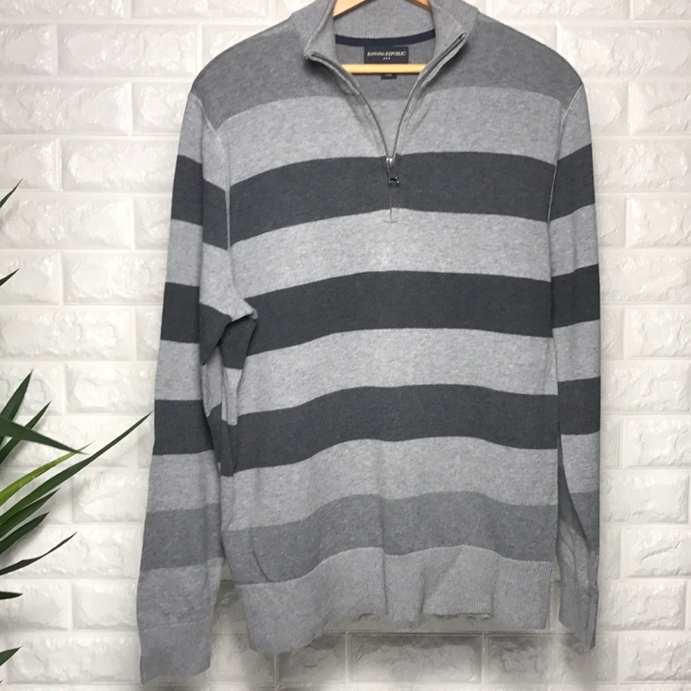 Banana Republic striped sweater.